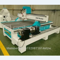 Most Popular 1325 Cnc Router Milling Wood Panel Cutting Machine Easy Operate 4 axis woodworking cnc for wood carving 3d work