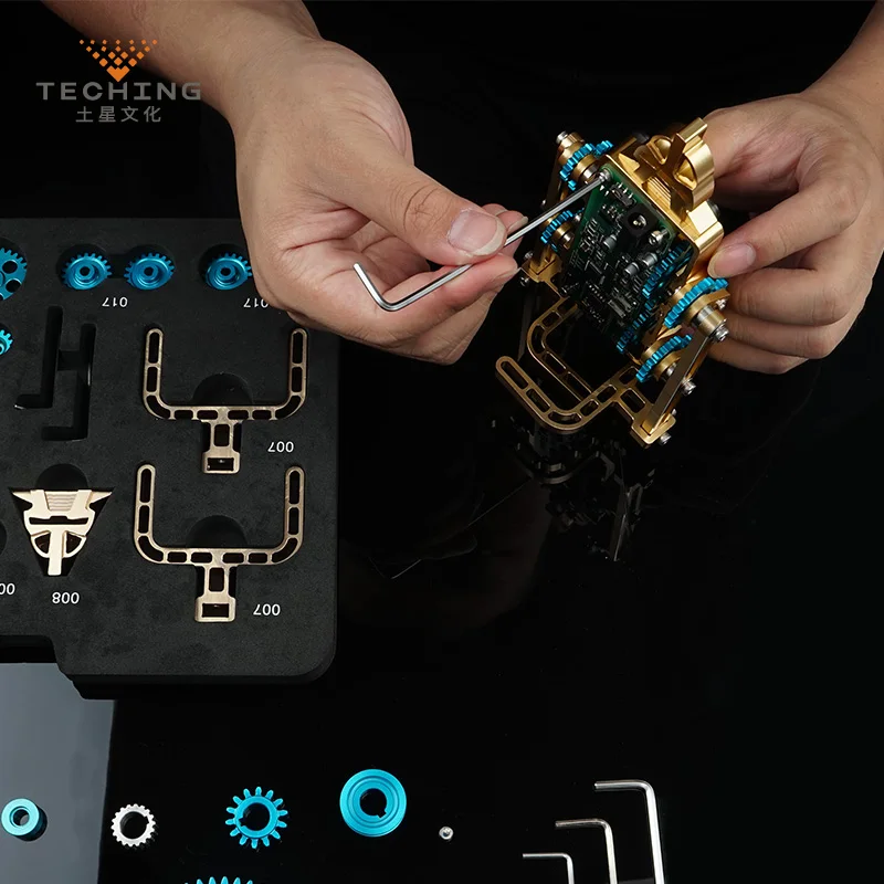 Teching полностью Металлическая сборка робот ходунки поддержка APP управление DIY