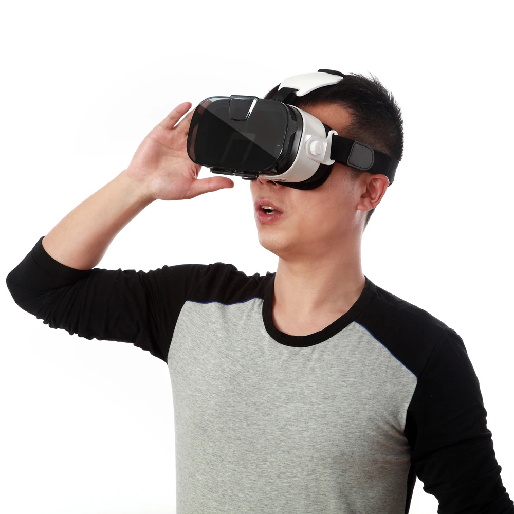 Новое поступление 3D VR очки гарнитура виртуальной реальности для IOS Android microsoft и PC
