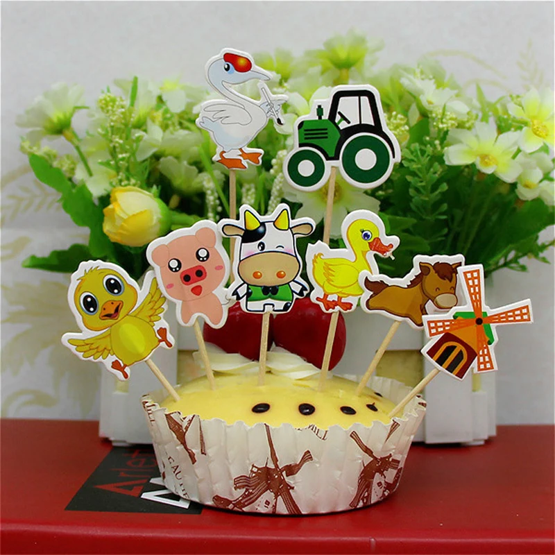 1 набор 21/24 шт. топперы для кексов|cupcake toppers picks|cupcake toppersbaby shower |
