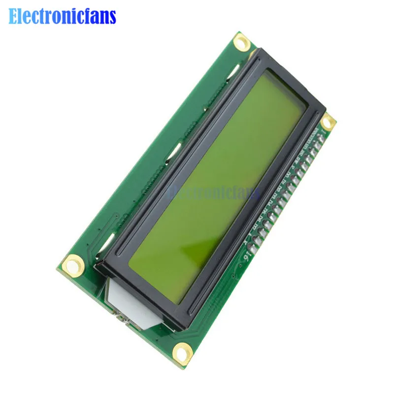 Модуль для Arduino IIC I2C TWI 1602 16*2 ЖК дисплей с цифровой подсветкой 5 в 16x2 синий/желтый