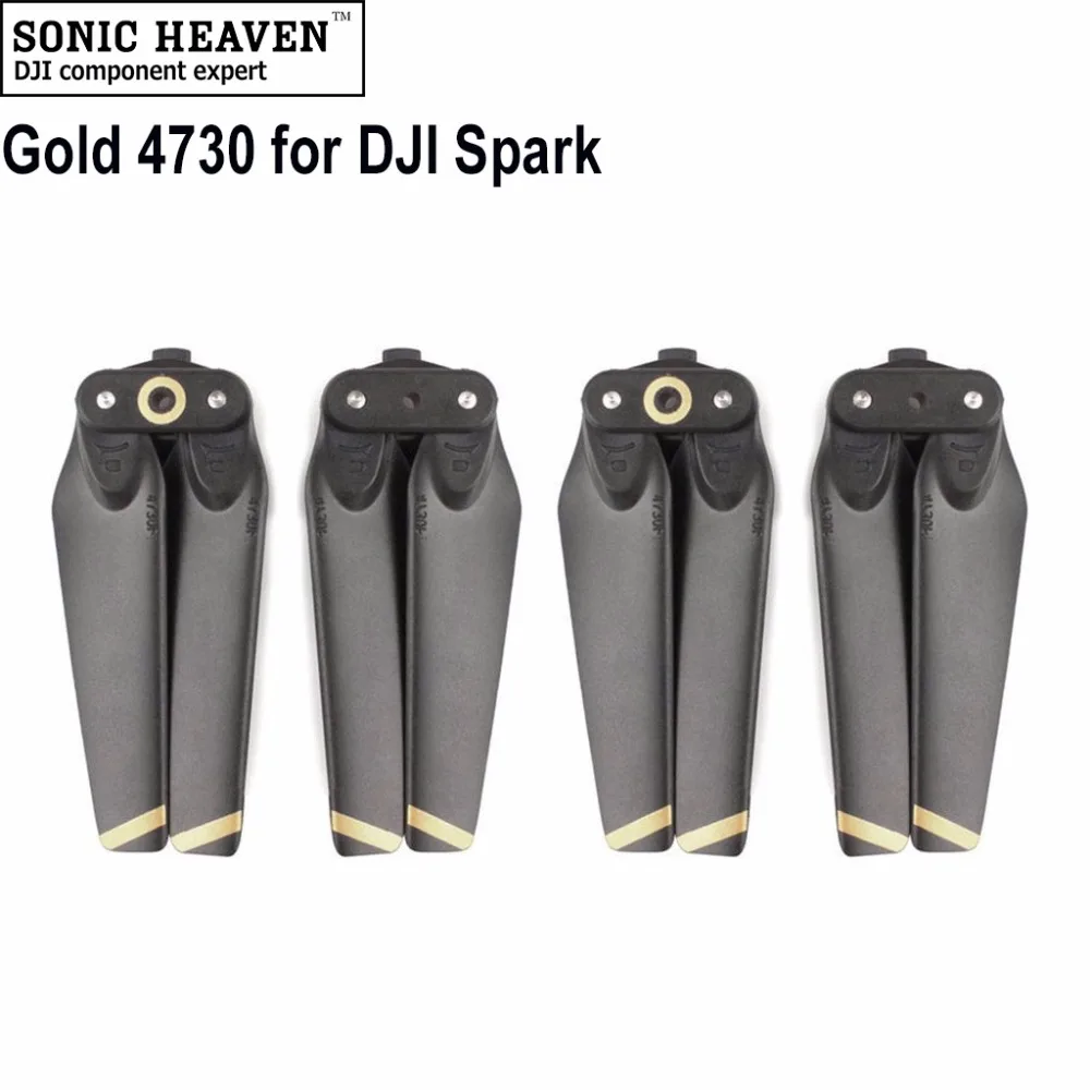 4 шт. 4730F 4730 складные быстросъемные лопасти пропеллеры 2 blade Props для DJI Spark Mini Drone