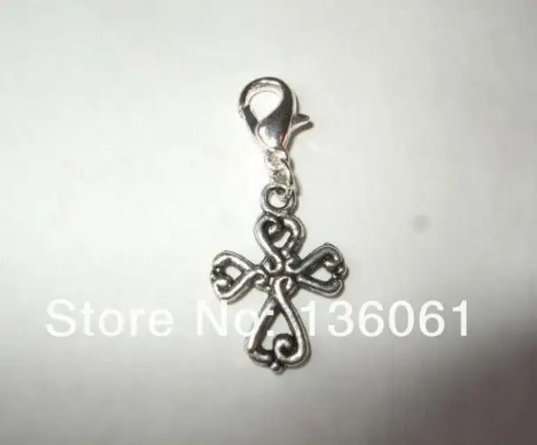 Винтажное изделие из серебра подвесная подвеска с подвеской бабочкой крестом