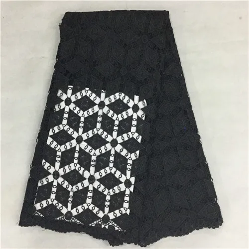 Африканский гипюр швейцарская вуаль кружевная ткань для платья высокого