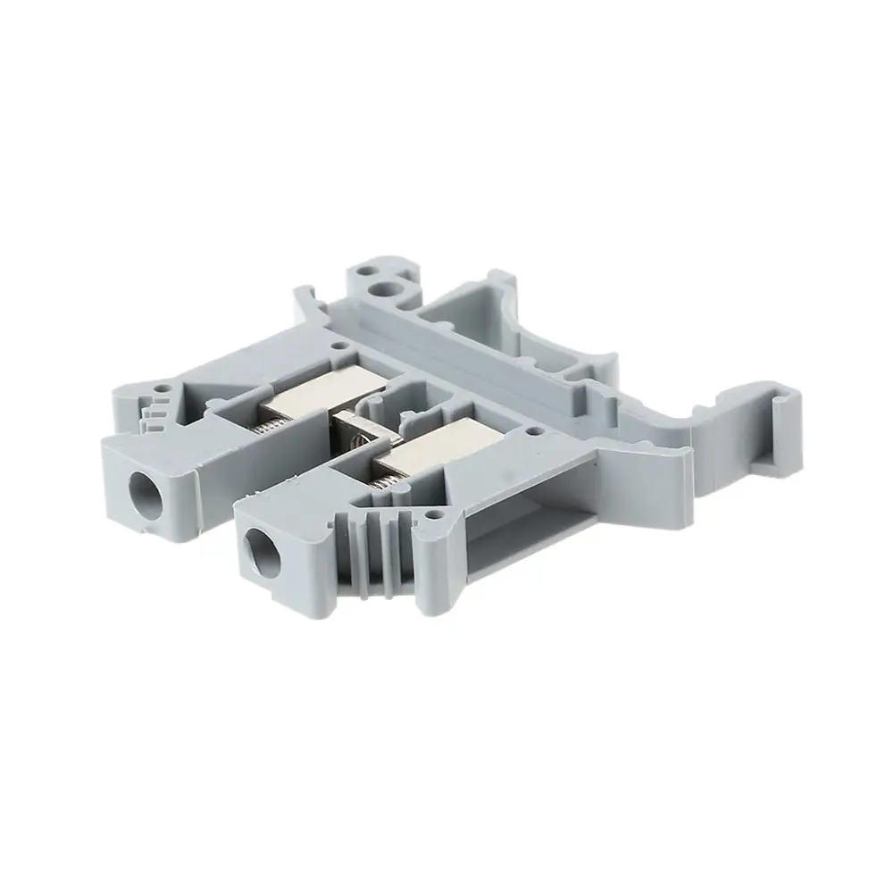 10 шт./компл. UK-2.5B винт клеммного блока общего применения PCB Din Rail проводка концевой соединитель