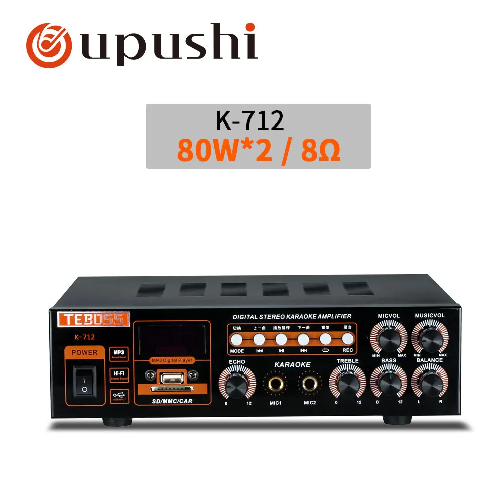 amp no bluetooth Домашний кинотеатр караоке звуковая система сценическая музыкальная система s Усилитель мощности профессиональные настенные наборы динамиков - Цвет: amp no bluetooth