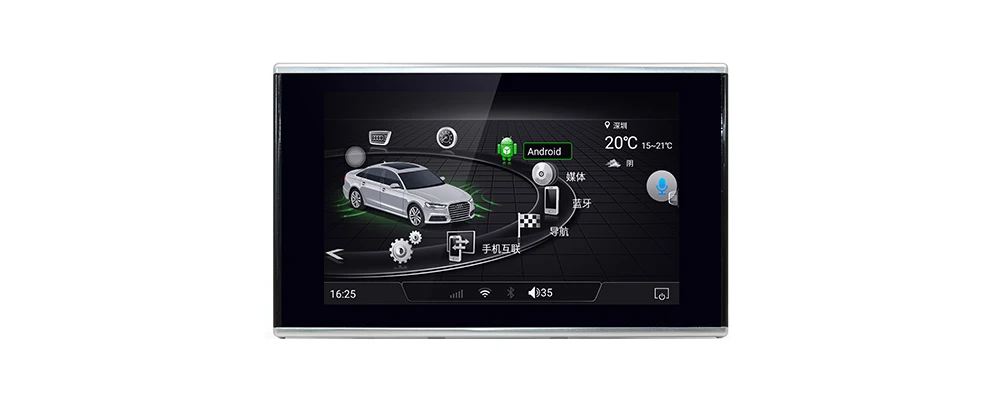 Для Audi A6 S6 4G~ MMI автомобильный Радио gps Android навигация AUX Стерео Мультимедиа сенсорный экран стиль HD экран карта