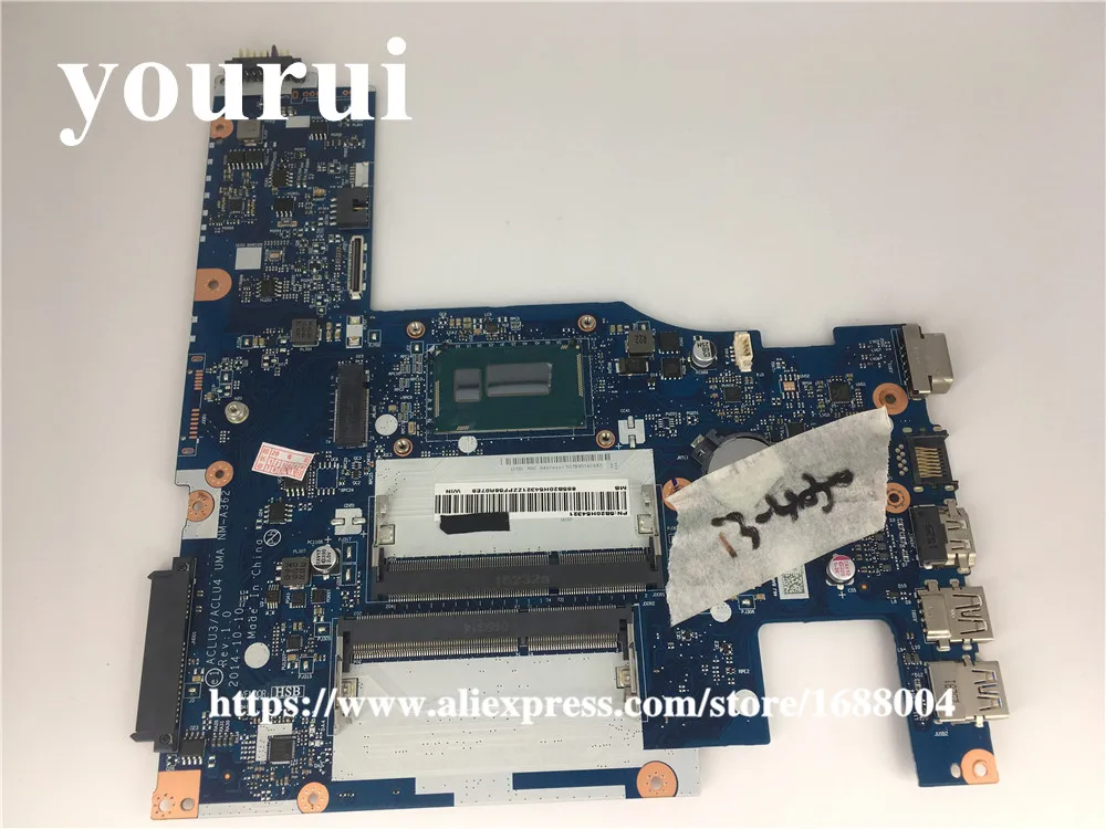 Для Lenovo G50-80 Материнская плата ноутбука 5B20H5432 ACLU3/ACLU4 NM-A362 CPU DDR3 | Компьютеры и офис