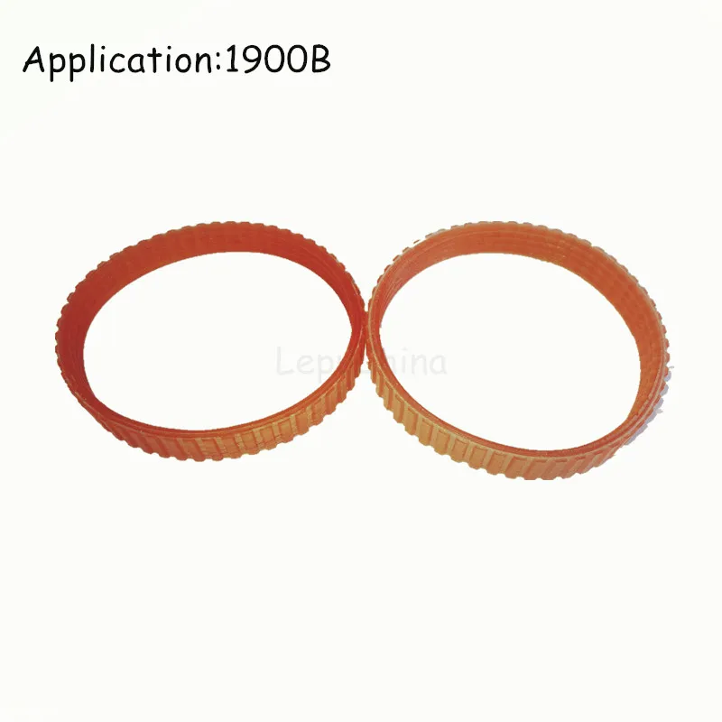 

Hot sale 2Pcs Orange PU 240mm Girth Electric Planer Drive Belt Replacment for Makita 1900B OEM Quality!