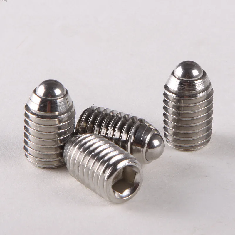 2 шт. винты с внутренней резьбой и шариковой головкой из нержавеющей стали марки