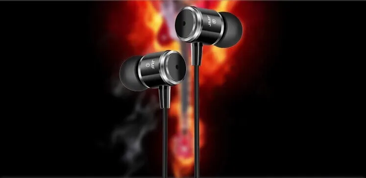 Оптовая продажа настоящие JMF 3 5мм наушники гарнитуры для IPhone 5 5S 4 Samsung MP3 MP4 высокое