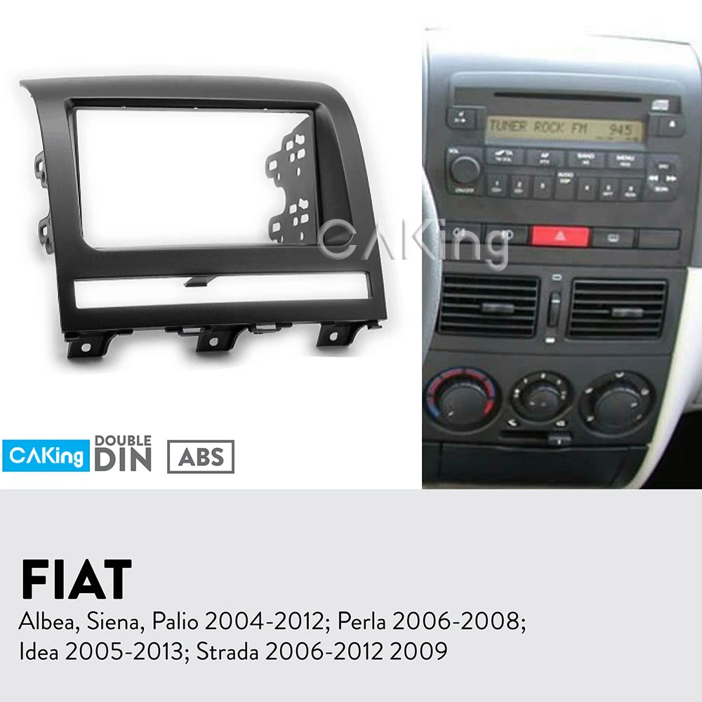 Fascia Радио панель для FIAT Idea 2005 2013 Strada 2006 2012/ZOTYE Z200 2011 2014 Dash Kit консоль Facia пластина