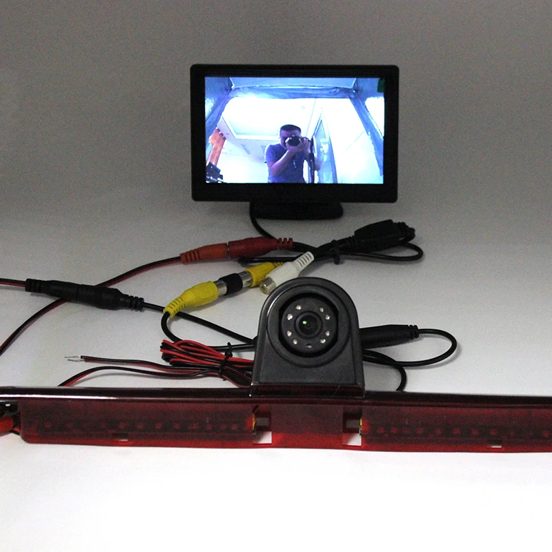 5 дюймовый автомобильный монитор TFT светодиодный светодиодной стоп