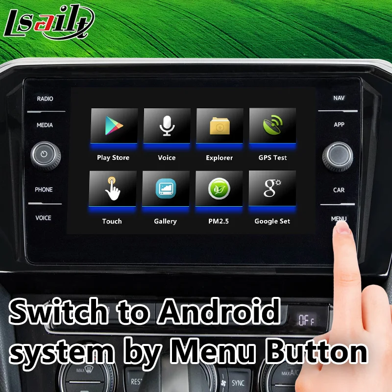 Android GPS навигация видеоинтерфейс для CC/ Arteon MQB MIB 20104 19 лет поддержка авто CarPlay от