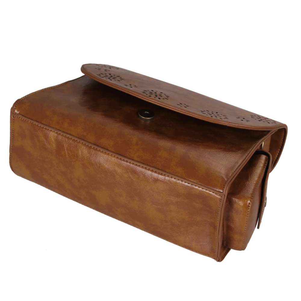 Винтажные женские сумки-мессенджеры ECOSUSI маленькая ранец в стиле ретро Сумочка