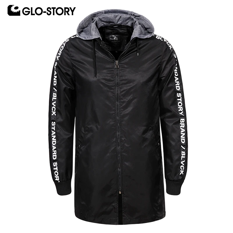 GLO-STORY отправляется из Европы Мужская ветровка в повседневном стиле мужская