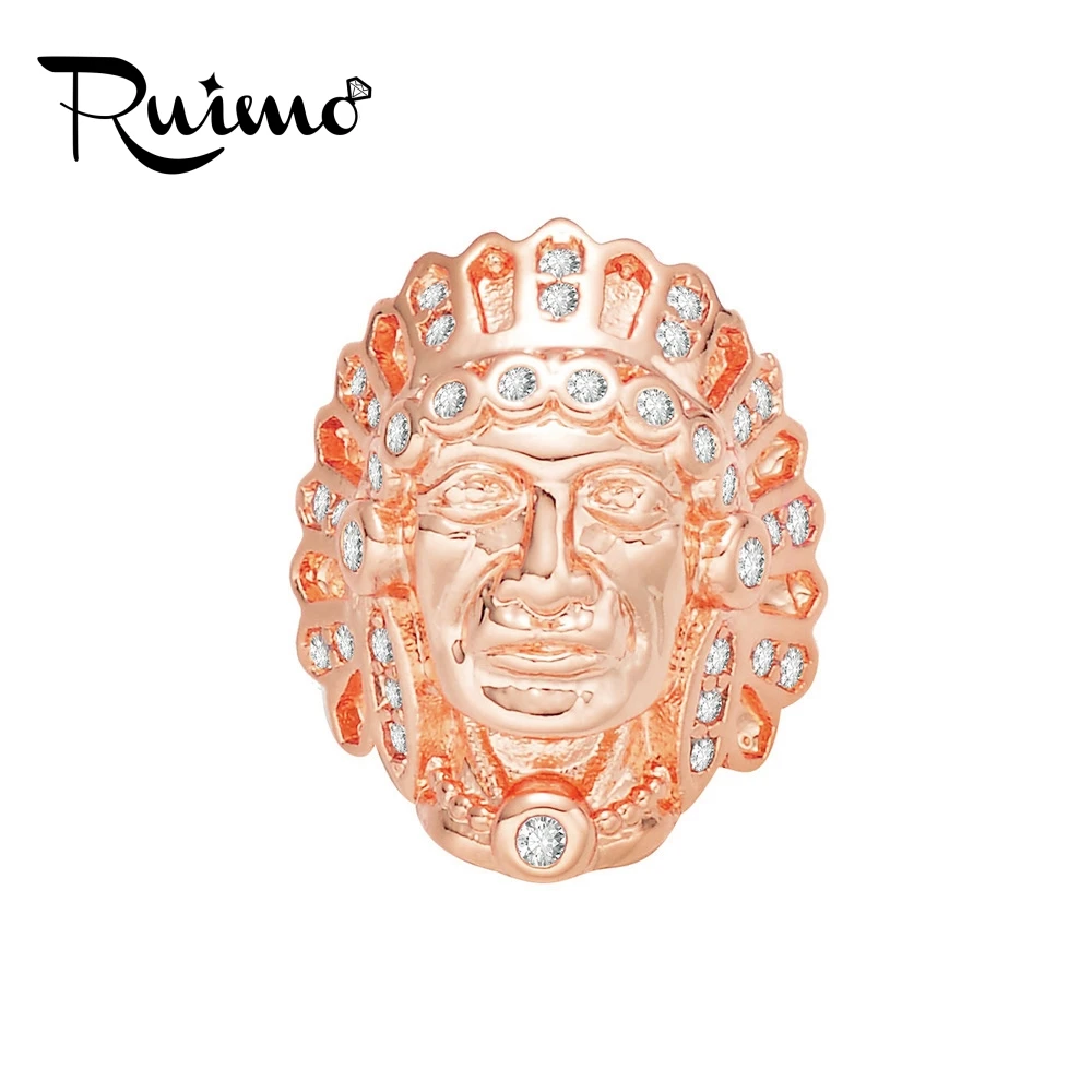 Индийские бусины с маленьким отверстием RUIMO 2 мм медные из циркония