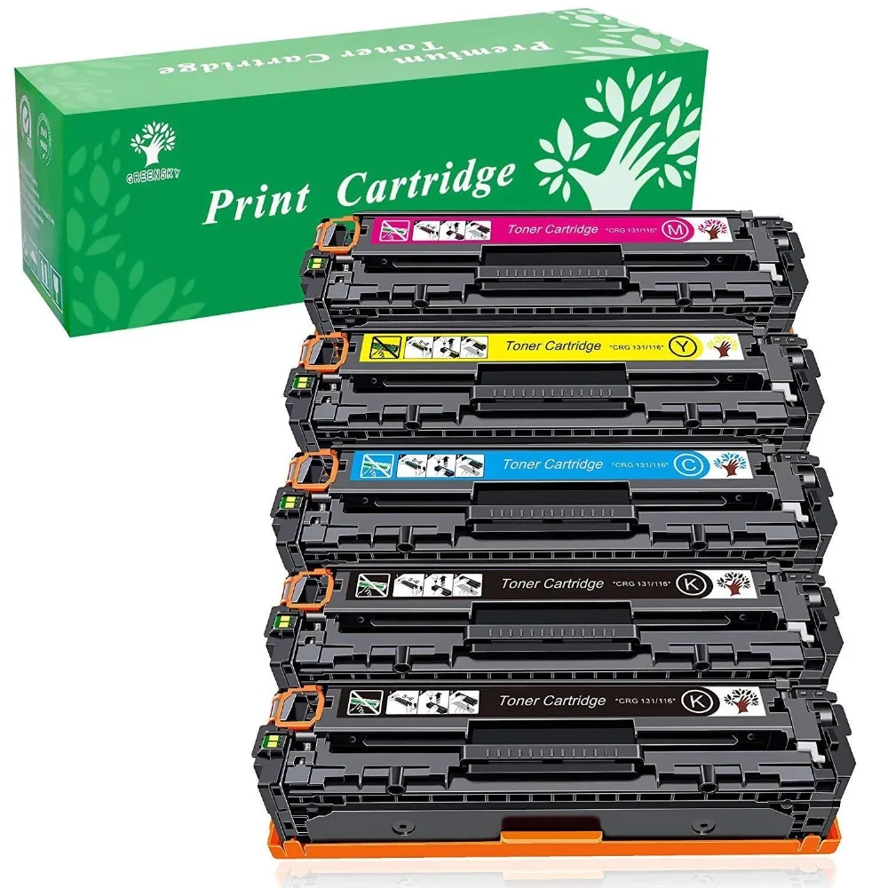 GREENSKY 5 шт./компл. CC530A CC531A CC532A CC533A 304A тонер картридж для hp Цвет LaserJet CP2025 CP2025n CP2025dn CM2320n