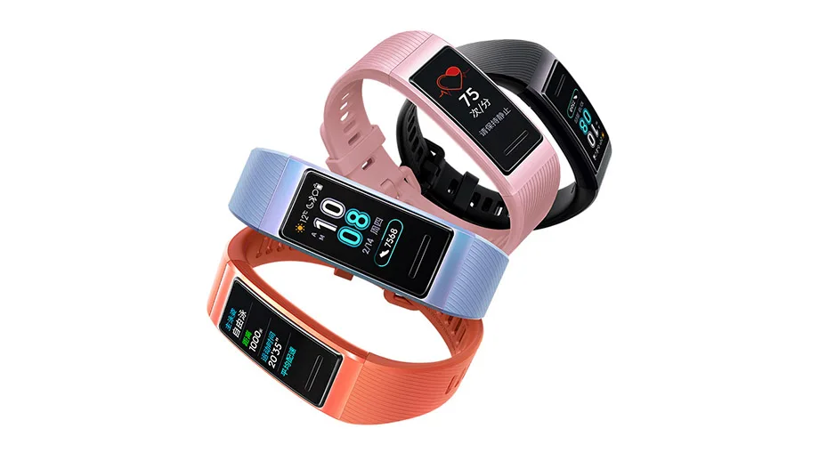Смарт-браслет huawei Band 3 Pro gps 3, водонепроницаемый Сенсорный Экран 0,95 дюйма, датчик скорости плавания и сна
