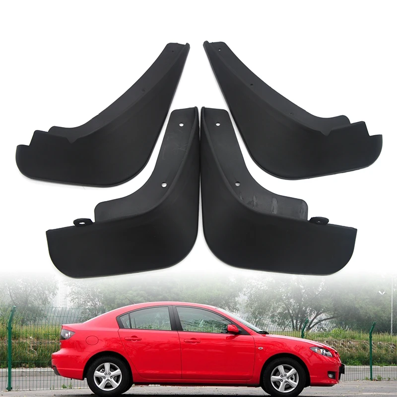 NWIEV автомобильные передние и задние брызговики для Mazda 3 2007 2008 2009 i седан