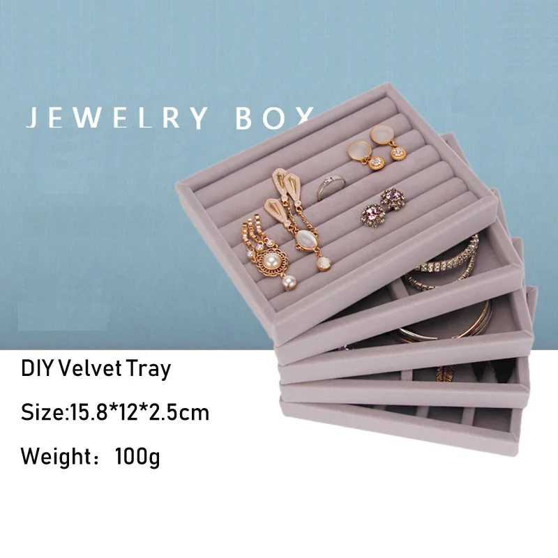 Новый ящик для хранения ювелирных изделий l15 8 см/w12см/h2.5см поднос DIY кольцо
