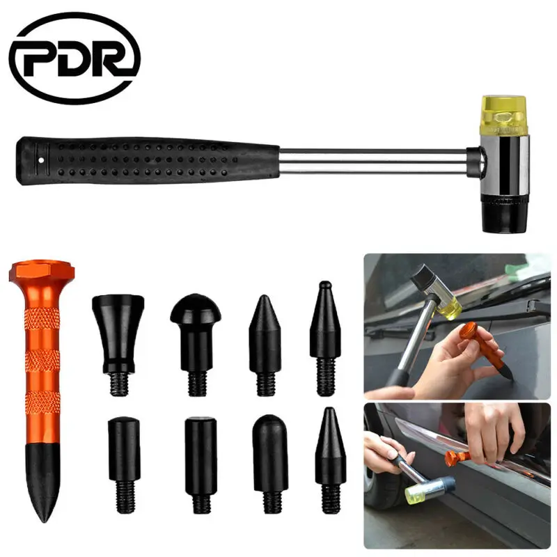 Super PDR Dent Lifter Slide Hammer Glue Gun Plastic Pulling Bridge Rubber Hammer Shovel Tap Down Pen
