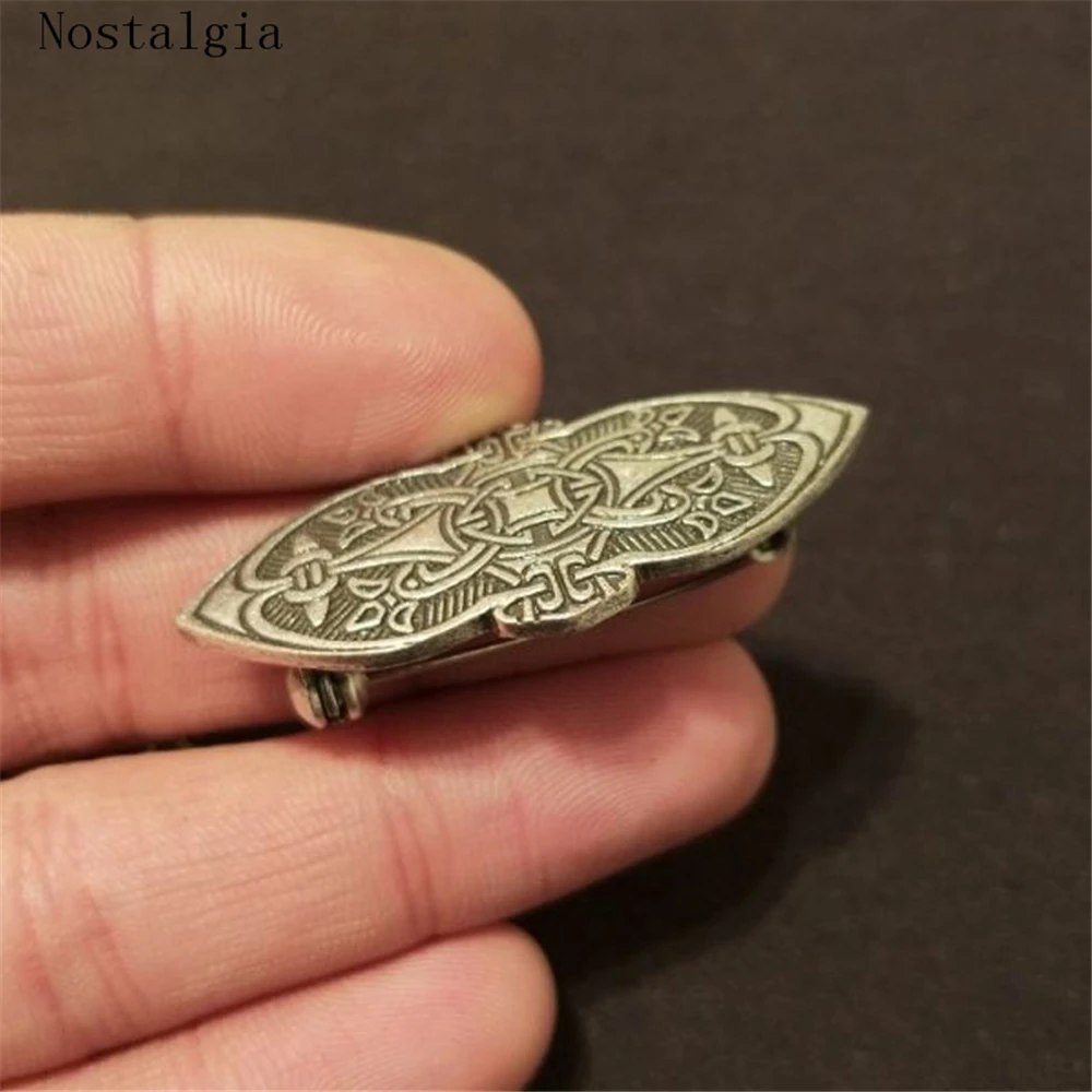 Ностальгия 1 шт. легендарные скандинавские Викинги амулет фибула Броши