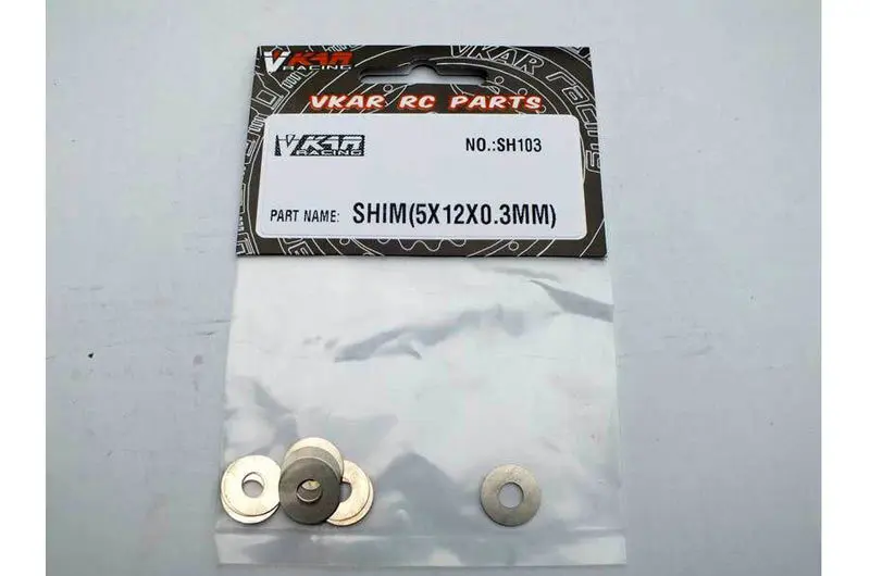Vkar racing 1/10 V.4B Багги и Bison RC автозапчасти SHIM (5X12X0.3MM) SH103 | Игрушки хобби