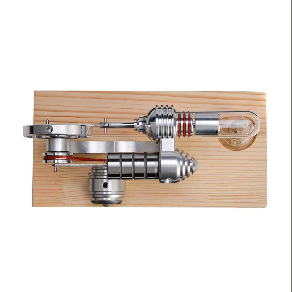 Мини двигатель Stirling DIY креативная Модель двигателя образовательный тепловой