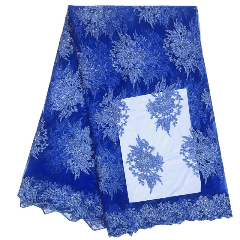 Нигерийская кружевная ткань 2018 Анкара кружево зеленый | Дом и сад