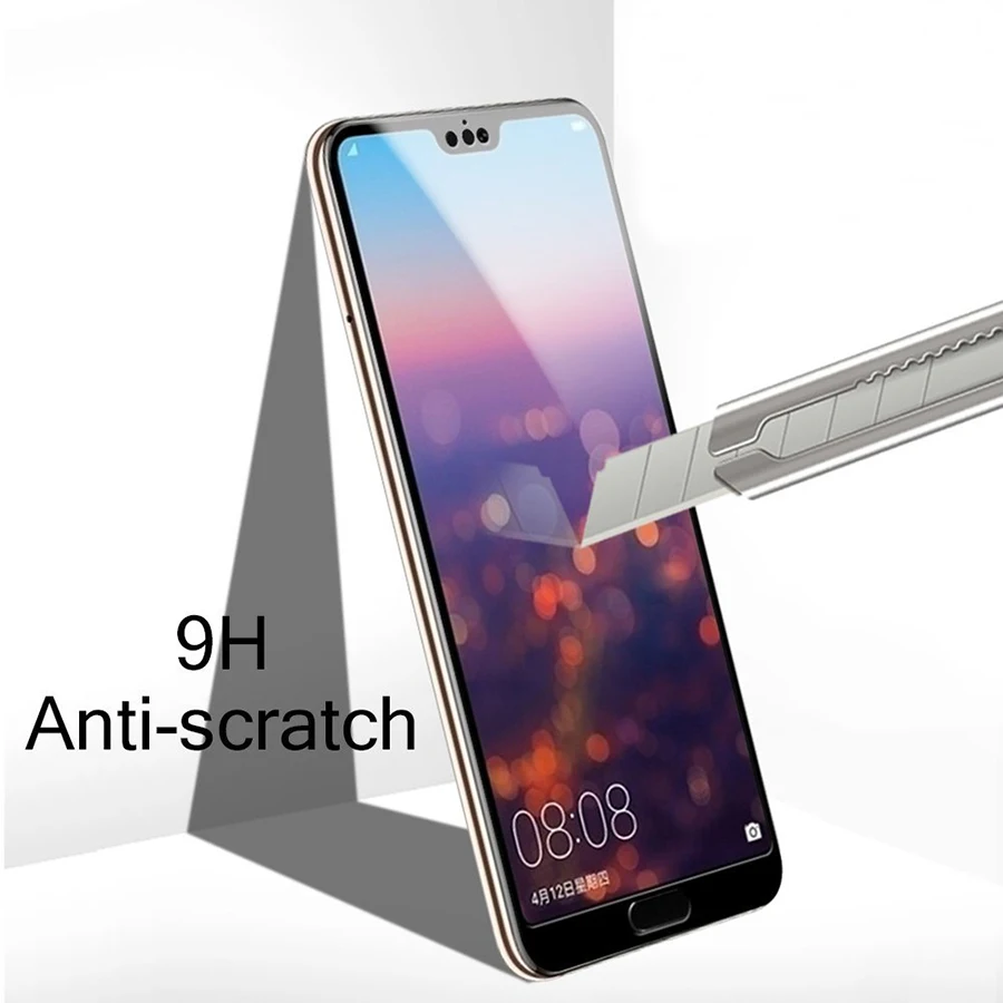 9H полное покрытие закаленное стекло для huawei P20 Lite Pro Plus P 20 защитное на P20lite P20pro P20plus