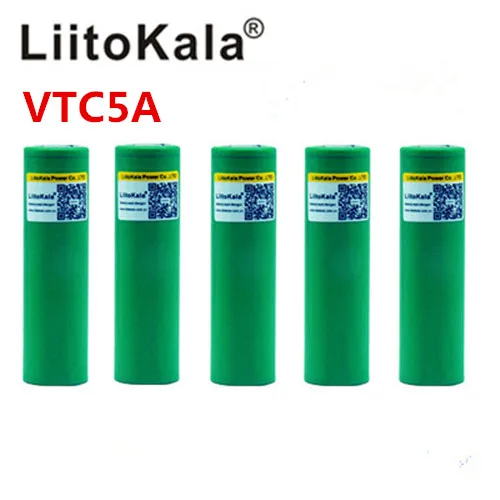 Iitokala US18650VTC5A 3 6 В макс. 35A импульсный пандус 60A 2600 мАч разрядный блок питания для