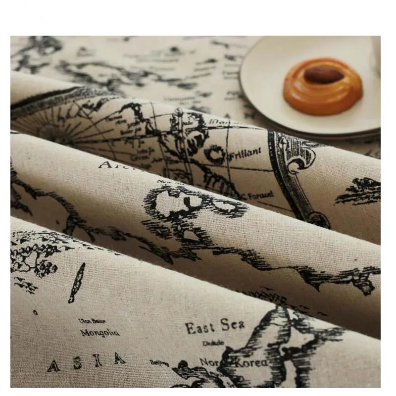 Белье Скатерть с Кружевом Края Печати Прямоугольник Кухня Журнальный Столик