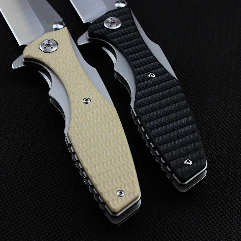 ZT0393 9cr14mov лезвие G10 ручка складной нож шарикоподшипник Флиппер Открытый Отдых Охота выживания утилита EDC нож инструмент подарок
