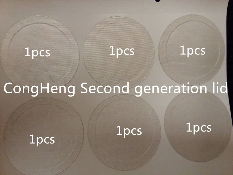 Второе поколение Крышки-самоклеющиеся алюминиевой крышкой для заправки