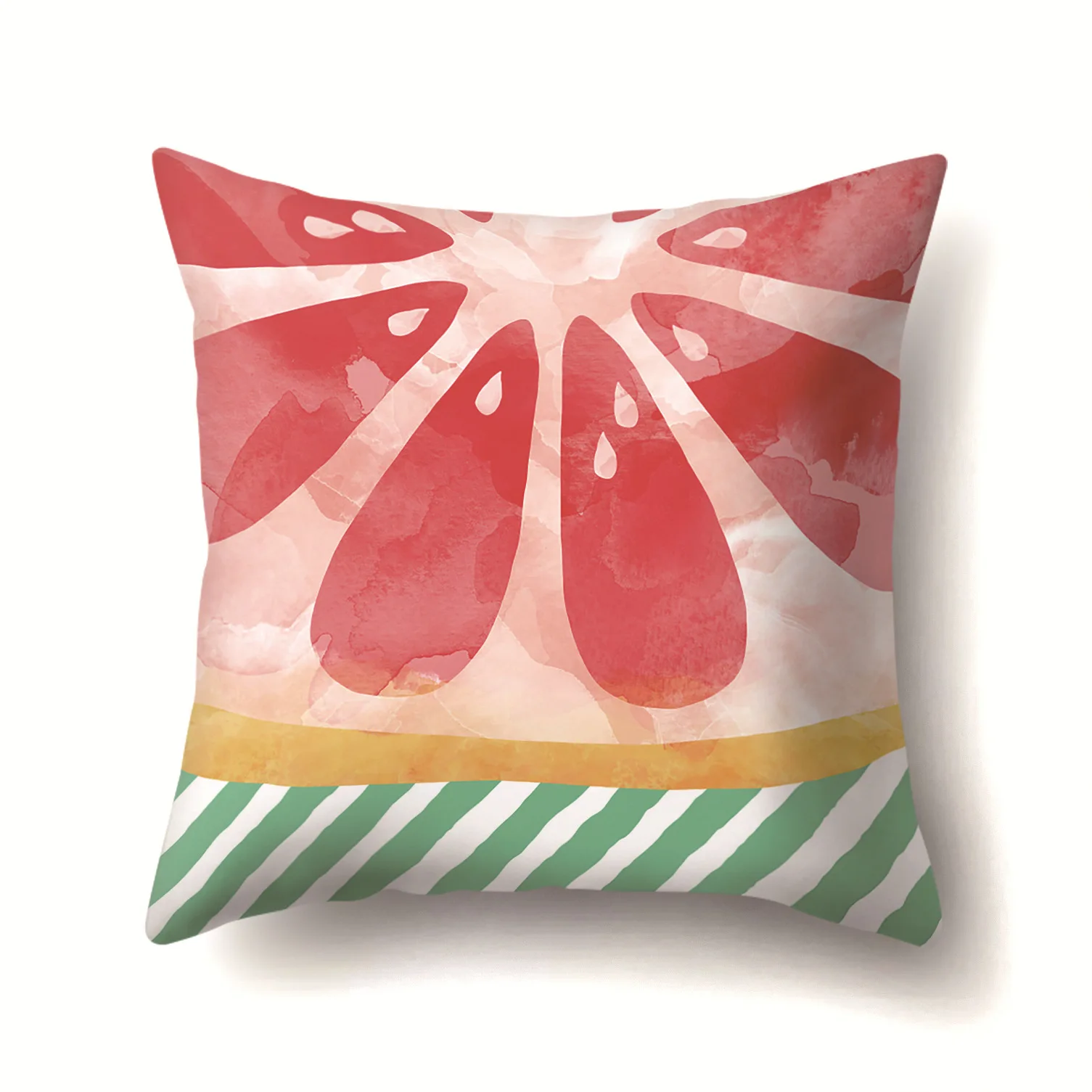 Лето 2019 подушка в виде фрукта чехол Арбуз Лимон диван офис автомобиль кровать