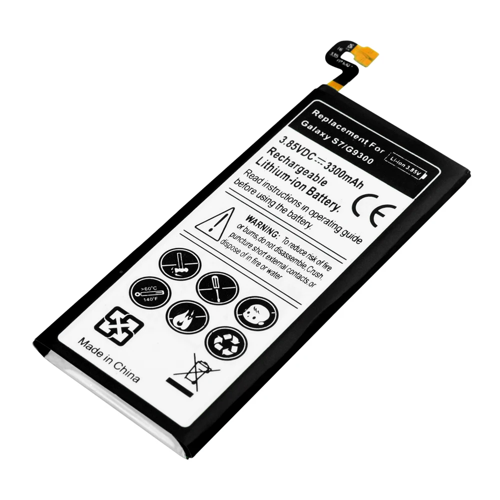 Универсальный литиевый аккумулятор 3 85 V 3300mAh для Samsung Galaxy S7 G930 G930F G9300 сменный
