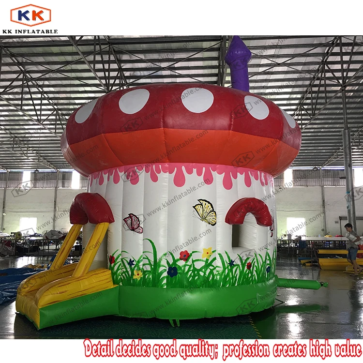 Надувной батут в виде гриба из ПВХ для детей|inflatable pvc bouncer|inflatable bouncerjumping bouncer |