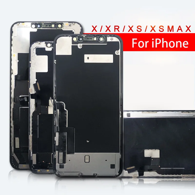 ЖК дисплей с сенсорным экраном и дигитайзером в сборе для iPhone X XS XR Max|Экраны