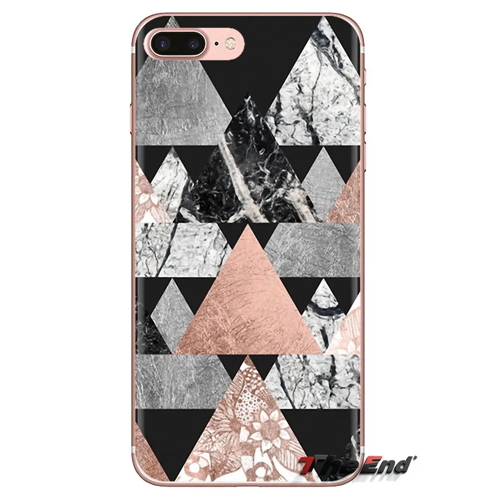 Rose Gold Glitter Marble For Xiaomi Mi4 Mi5 Mi5S Mi6 Mi A1 A2 5X 6X 8 9 Lite SE Pro Max Mix 2 3 2S Transparent Clear TPU Case |