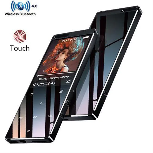 Обновленная версия, RUIZU X06 Bluetooth 4,0 MP3 музыкальный плеер, цветное меню, экран, высокое качество, без потерь, с fm-радио, рекордер - Цвет: C15-16GB-Black