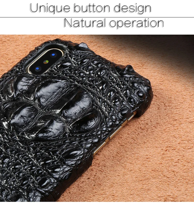 LANGSIDI натуральный крокодиловой кожи чехол для iPhone X XS XSMax XR 6 7 8 плюс все включено мягкий в виде ракушки защитный чехол