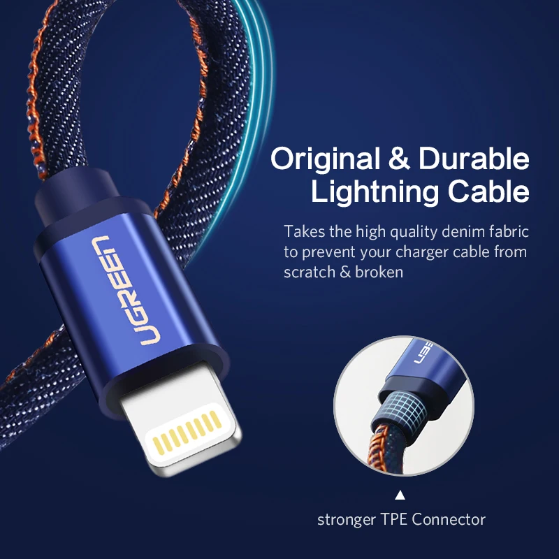 Ugreen MFi кабель USB для быстрой зарядки и передачи данных | Электроника