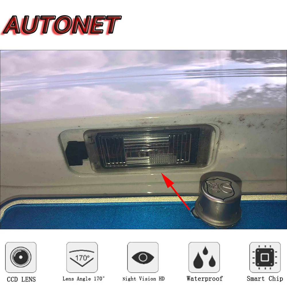 Камера заднего вида AUTONET HD с ночным видением для Chevrolet Sail Spring EV hatchback 2010 ~ 2019