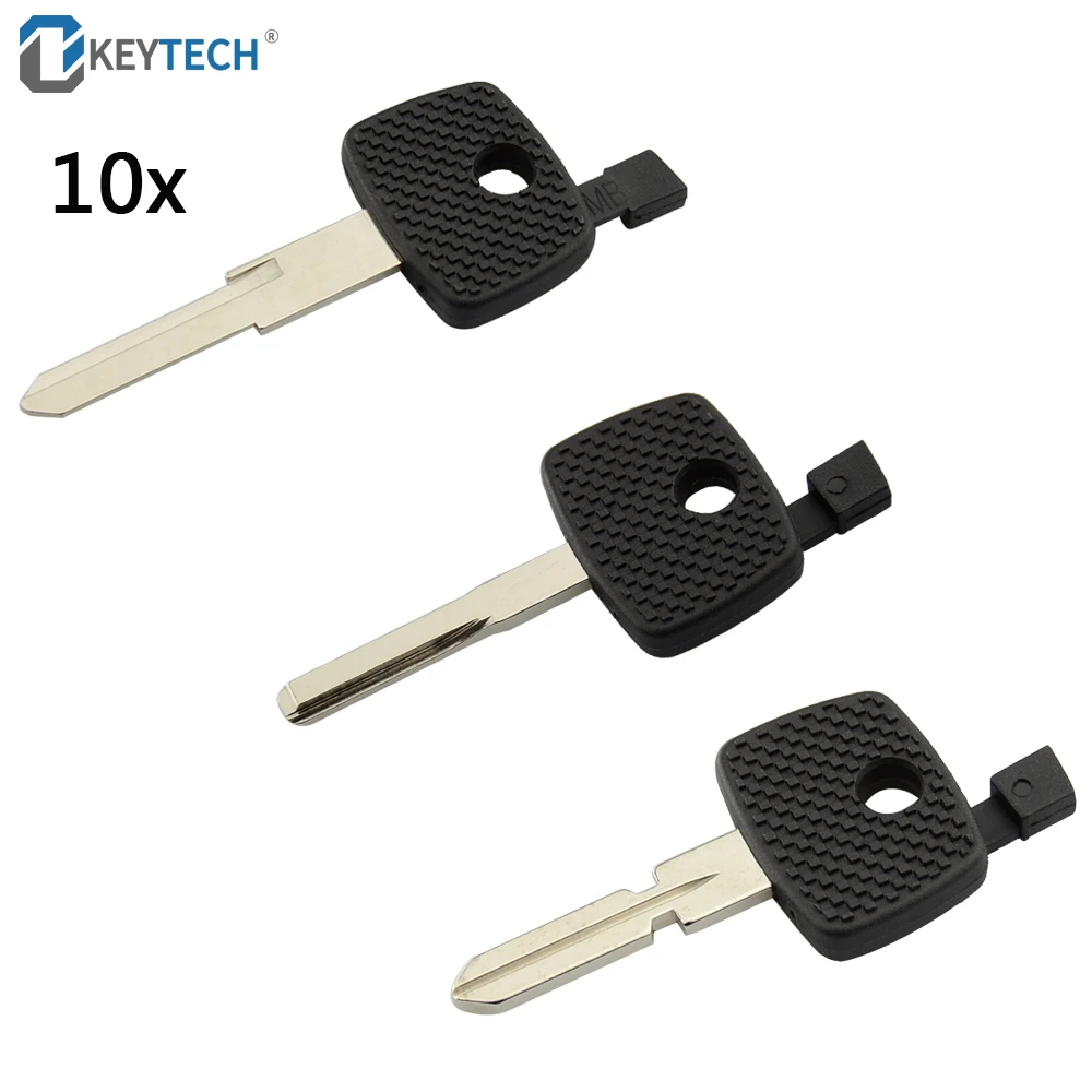 Пустой транспондер OkeyTech 10 шт./лот корпус ключа без дистанционные ключи для Mercedes