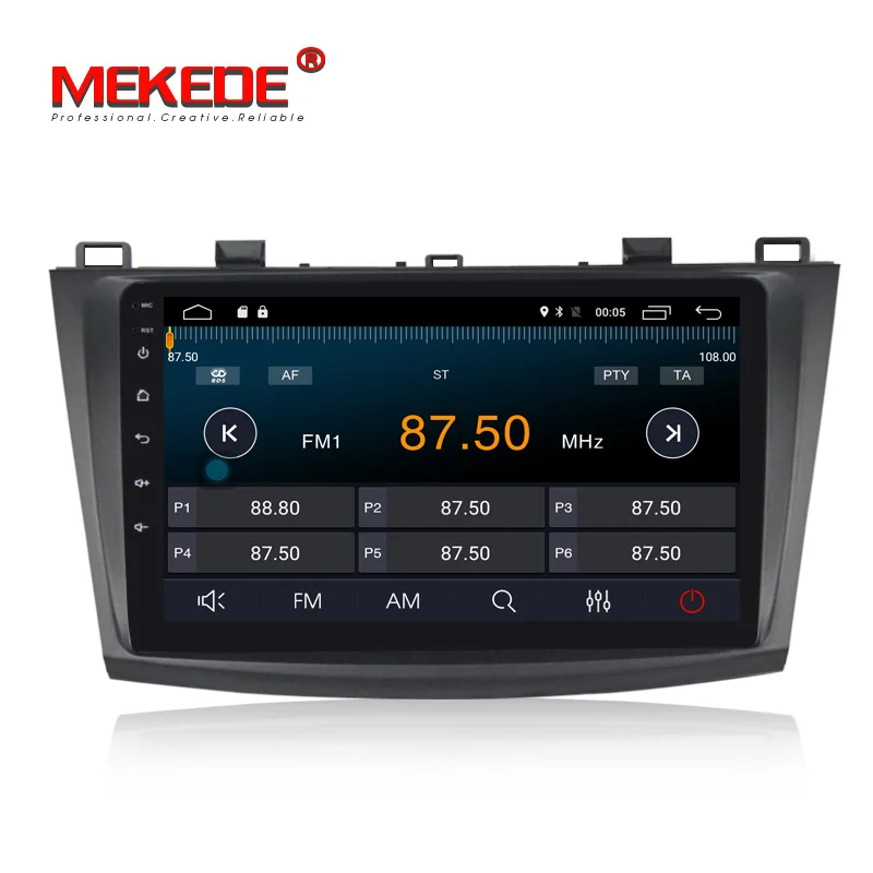 2G ram Android 7 1 четырехъядерный Автомобильный DVD Радио стерео плеер для Mazda 3 2010 2013 с gps