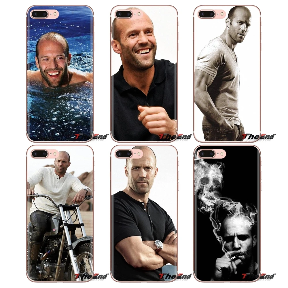 UK Super Star Jason Statham Soft TPU Phone Cover For Sony Xperia Z Z1 Z2 Z3 Z5 compact M2 M4 M5 C4 E3 T3 XA Huawei Mate 7 8 Y3II |