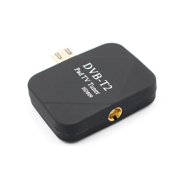 YKSTAR HD цифровой ТВ приемник USB DVB-T2 ТВ-палка для телефона Android Pad D ТВ спутниковый приемник Micro USB часы ТВ сигнал HD809