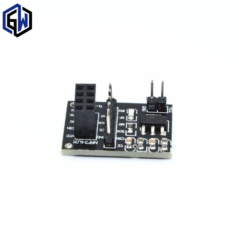 Плата адаптера для 8Pin NRF24L01 модуль беспроводной приемопередаточной платы 51 5