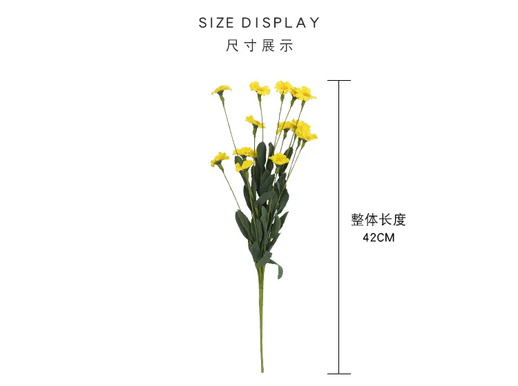 Small Daisies PE Artificial Flowers Artificial Flowers Wedding Decorations Home Paper Flowers Artificial Plants